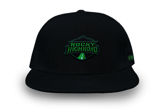 ROUTE 01 - BLACK/GREEN CAP