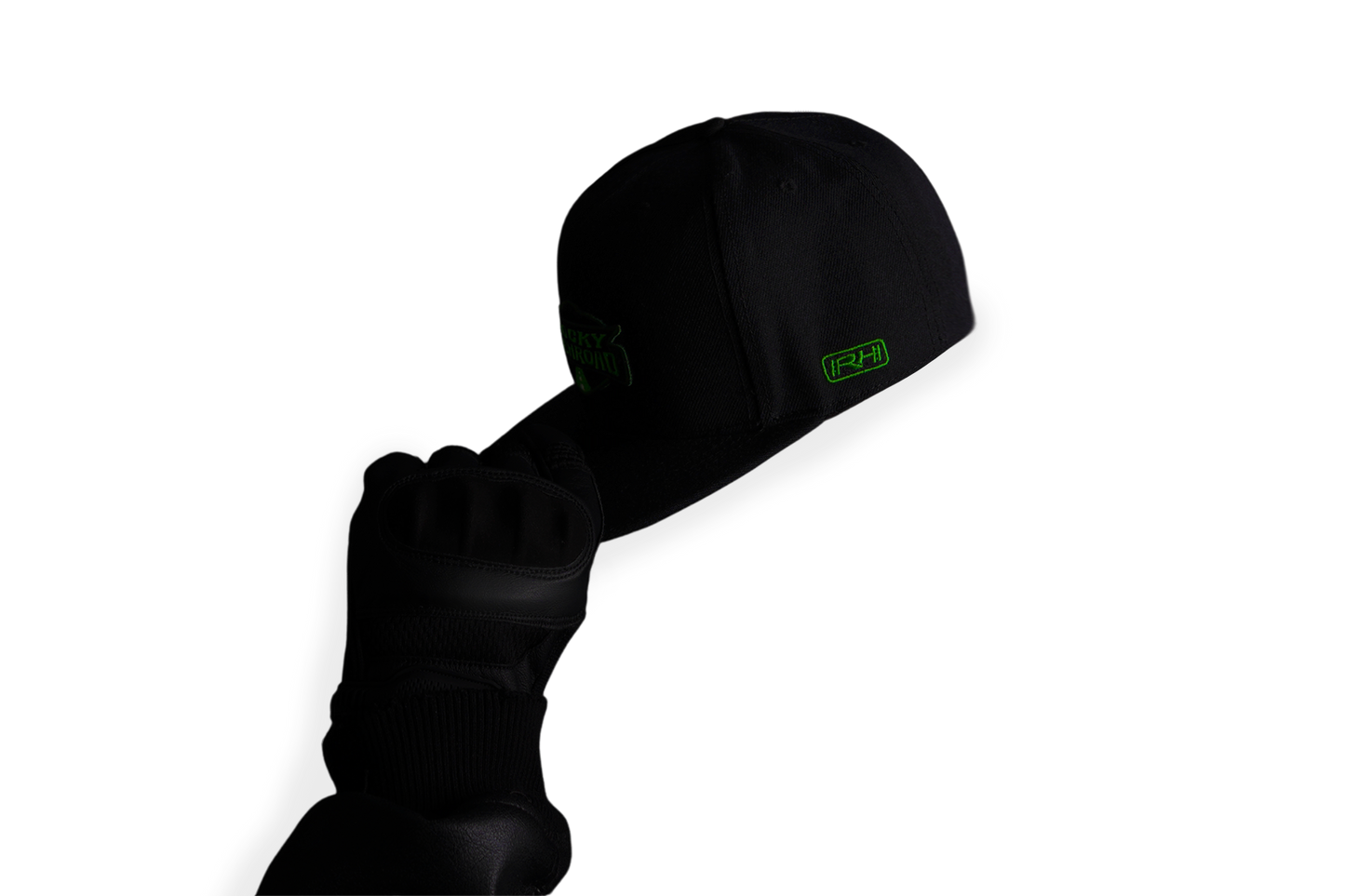 ROUTE 01 - BLACK/GREEN CAP